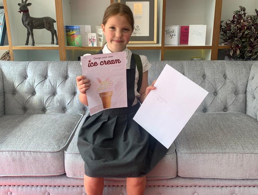 Harpenden Carnival art comp 2nd prize Melanie