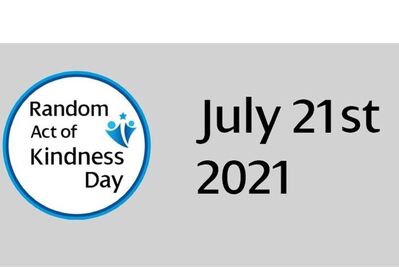 Random Act of Kindness Day - July 21st 2021