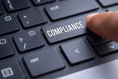 Compliance keyboard button