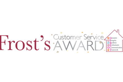 Frost's Customer Service Award - November winner