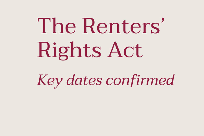Renters' Rights Act key dates