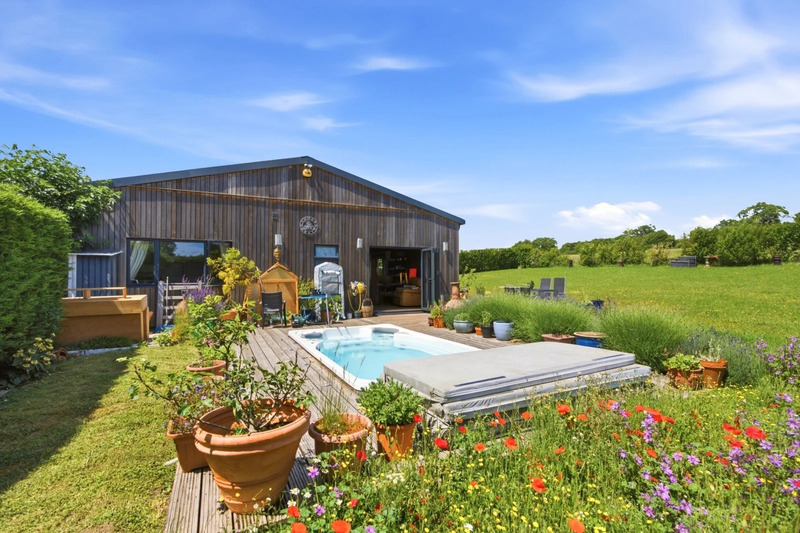 Beautiful summer garden