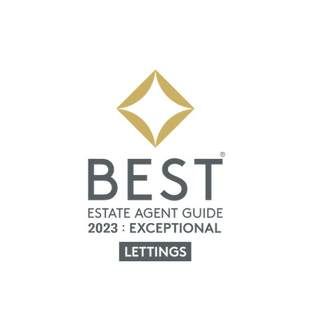 Best estate agent exceptional lettings logo