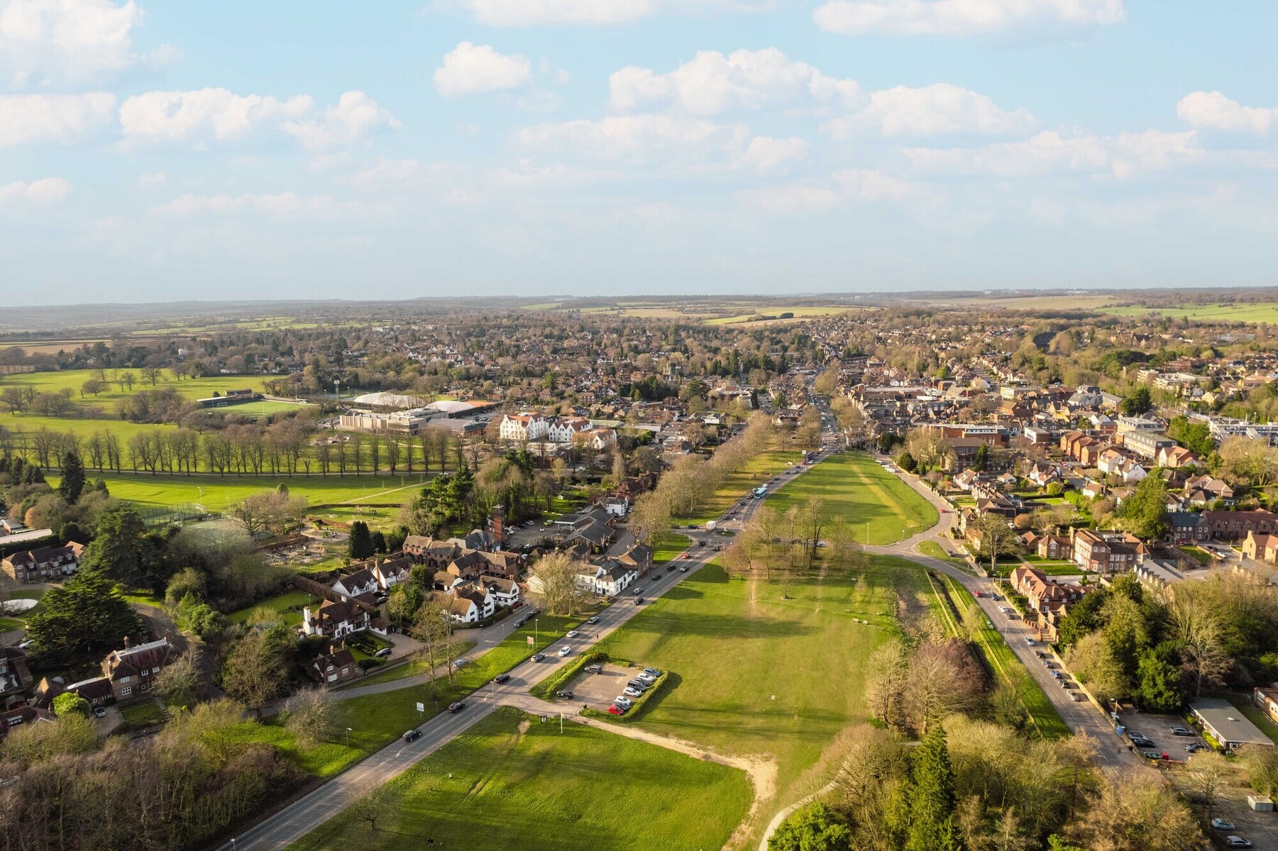 St Alban's skyline