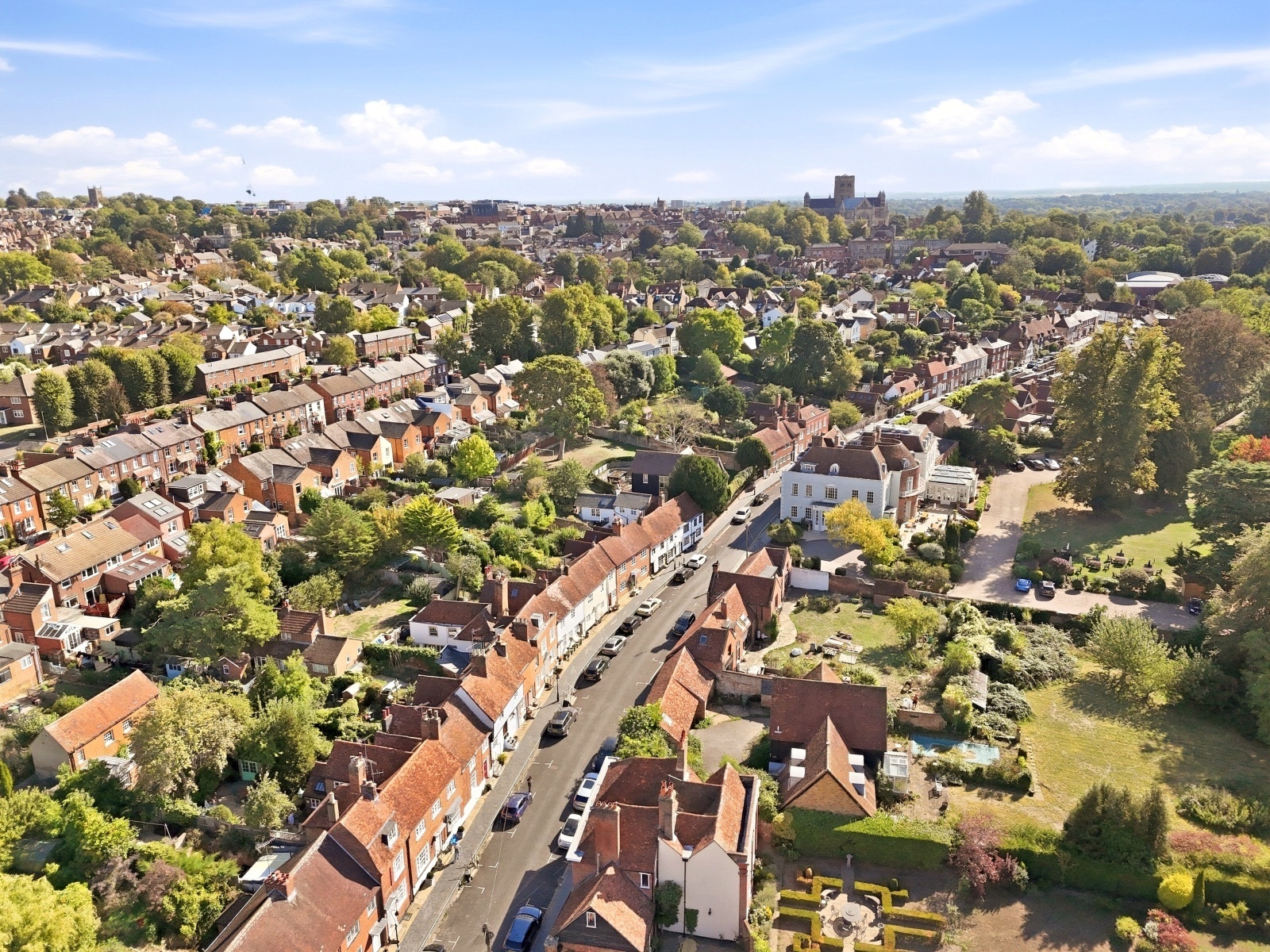 St Alban's skyline