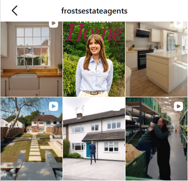 Instagram social profile