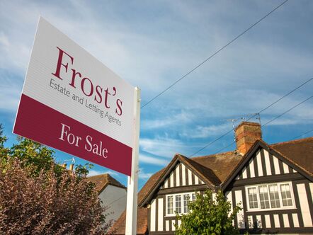 Frosts for sale sign